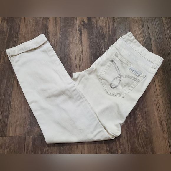 Calvin Klein Jeans Distressed Skinny Jeans - Picture 5 of 6